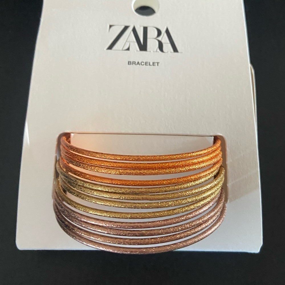 NWT Zara slim bangle bracelets